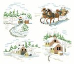 (image for) Winter Scene Ornaments